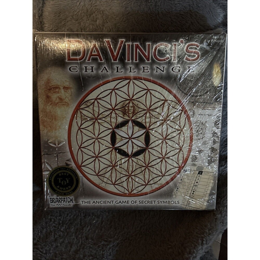 DaVinci’s Challenge, The Ancient Game Of Secret Symbols, Board Game NEW -SEALED